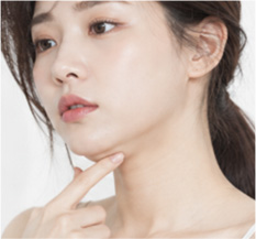이중턱이 고민인 경우